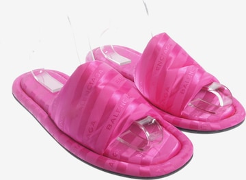 Balenciaga Sandalen 40 in Pink: Vorderseite