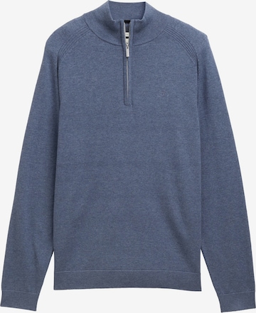 Pull-over TOM TAILOR en bleu : devant