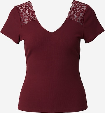 ABOUT YOU Shirt 'Irina' in Rood: voorkant