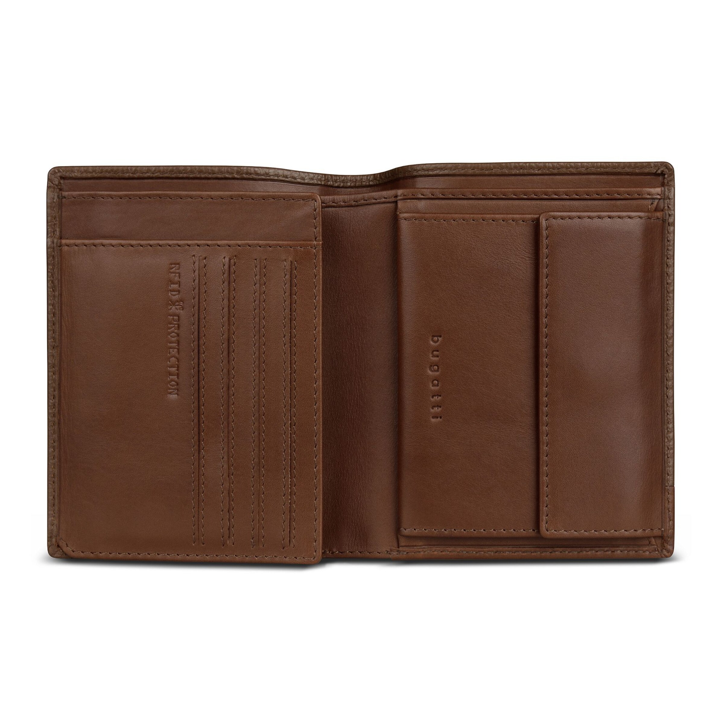 Porte-monnaies bugatti en marron