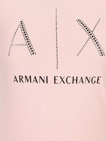 T-shirt ARMANI EXCHANGE en rose