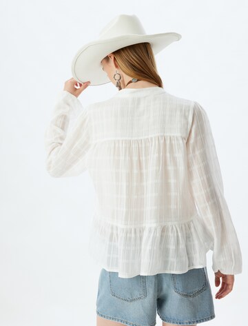Koton Bluse in Weiß