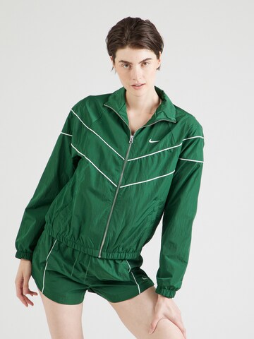 Nike Sportswear Kurtka przejściowa w kolorze zielony: przód