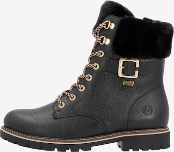 Bottines à lacets REMONTE en noir : devant