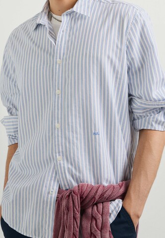 Pepe Jeans Regular Fit Hemd 'Reynols' in Blau