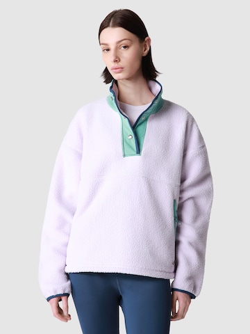 THE NORTH FACE Sports sweater 'Cragmont' in Purple: front