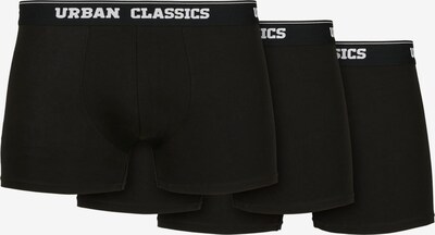 Urban Classics Boxers en noir / blanc, Vue avec produit