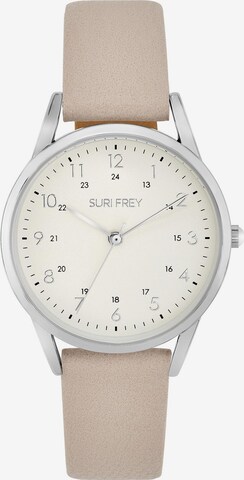 Suri Frey Analoog horloge ' Sammy ' in Beige: voorkant