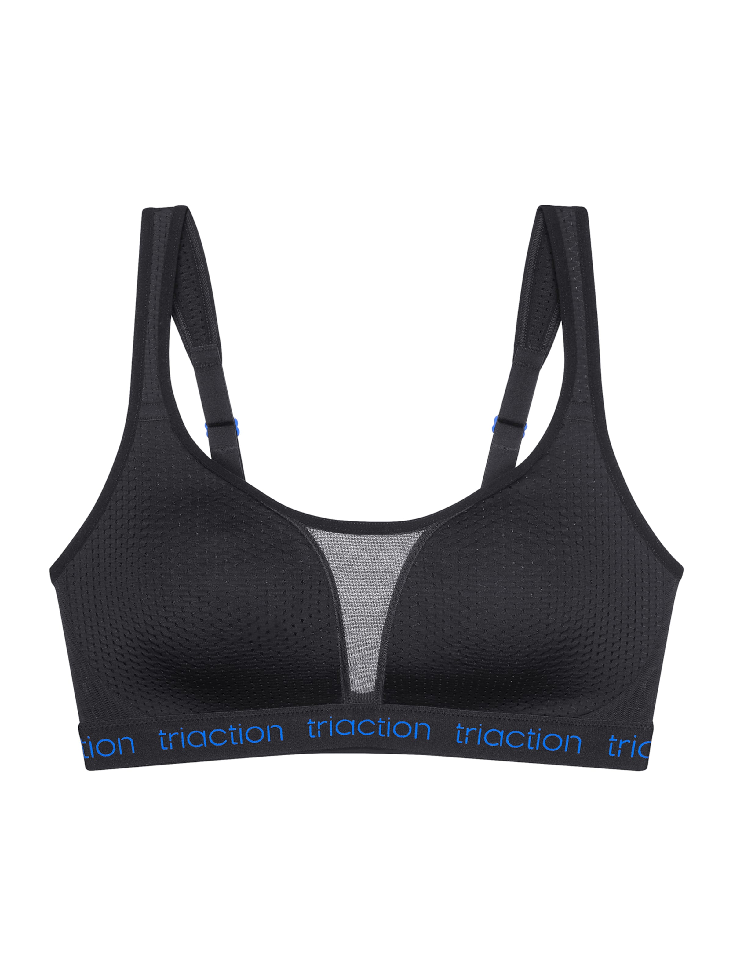 TRIUMPH - Soutien de tecido Soutien de desporto 'Triaction Energy Lite' em preto: frente