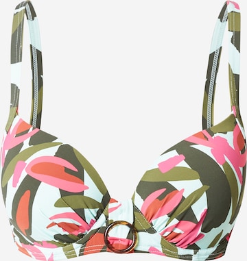 LingaDore Koszulkowy Góra bikini w kolorze mieszane kolory: przód