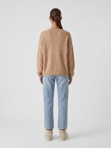 americandreams Oversizepullover 'Silja'‌‌‌‌‌‌‌‌ in Braun