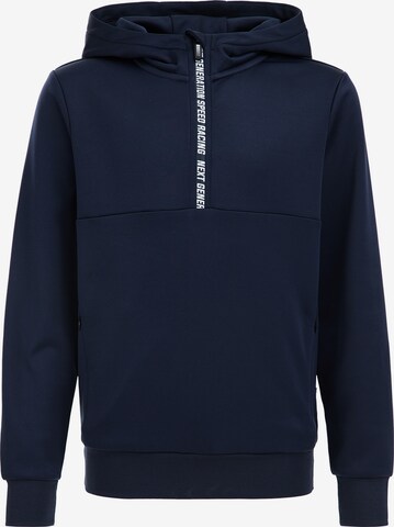 WE Fashion - Sweatshirt em azul: frente