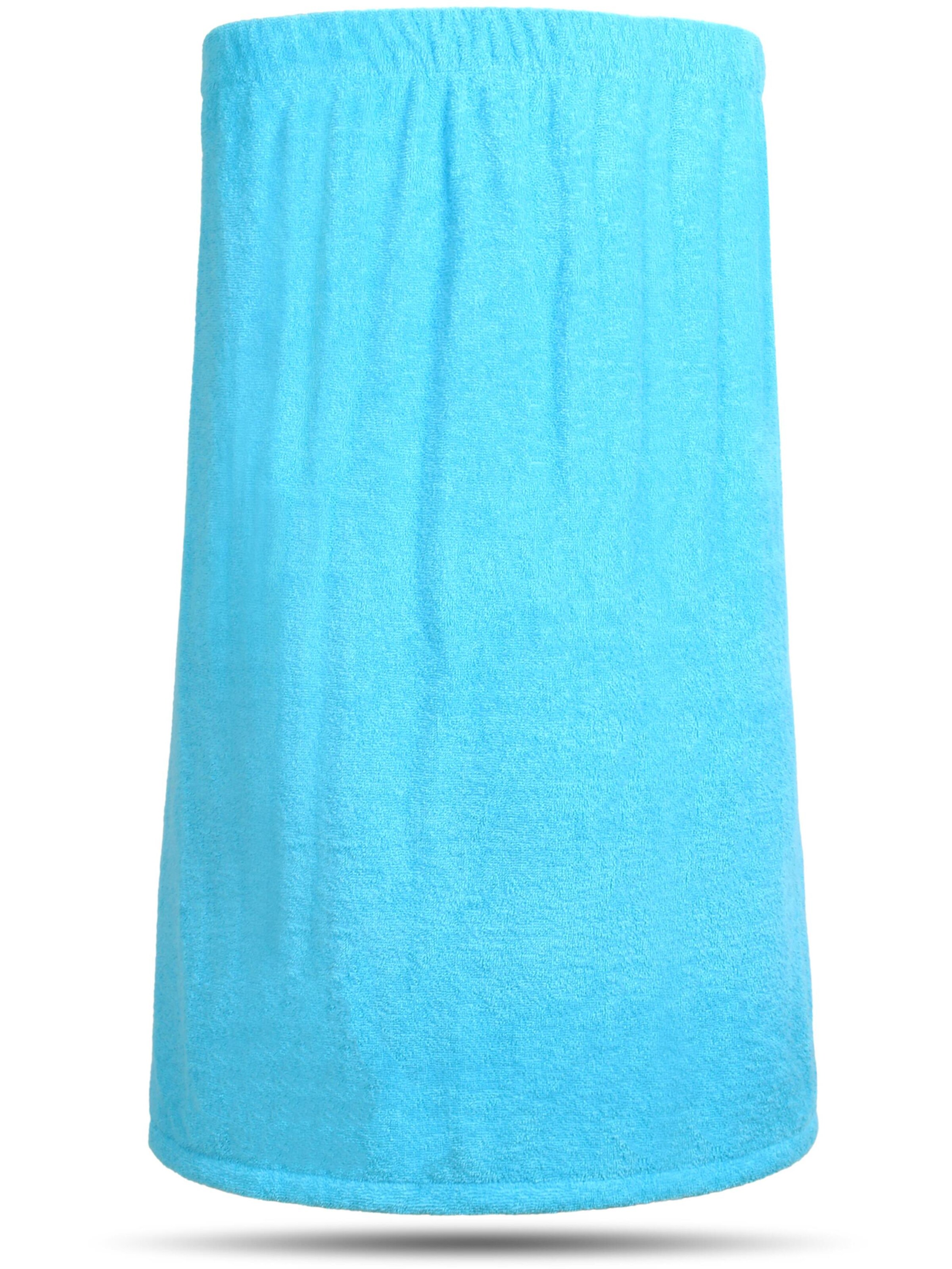 Peignoir court normani en bleu