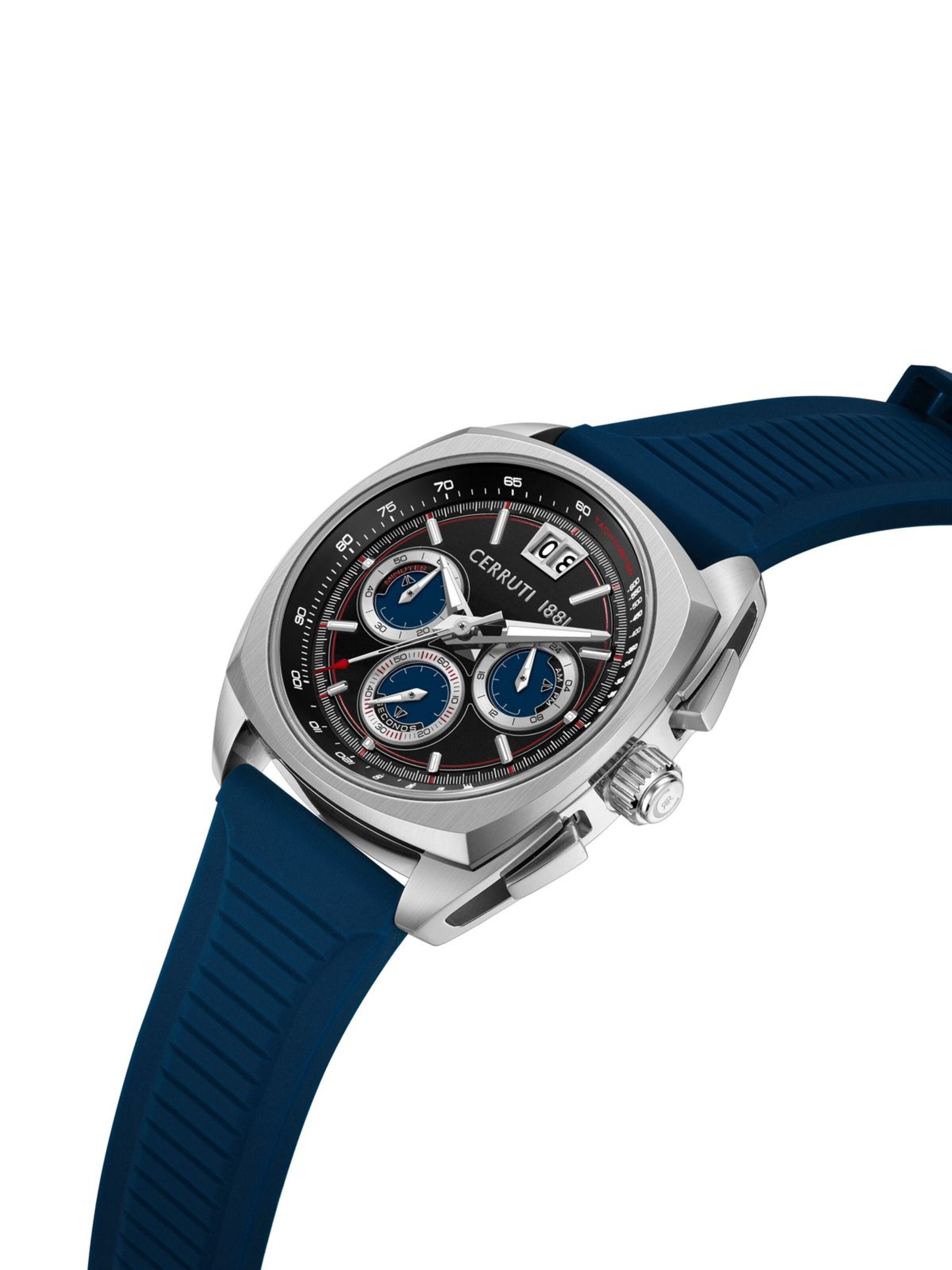 Montre à affichage analogique CERRUTI 1881 en bleu