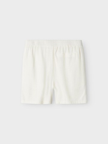 NAME IT Regular Trousers in White