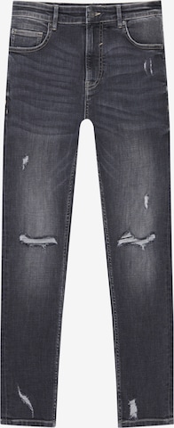 Pull&Bear Slimfit Jeans in Grau: predná strana