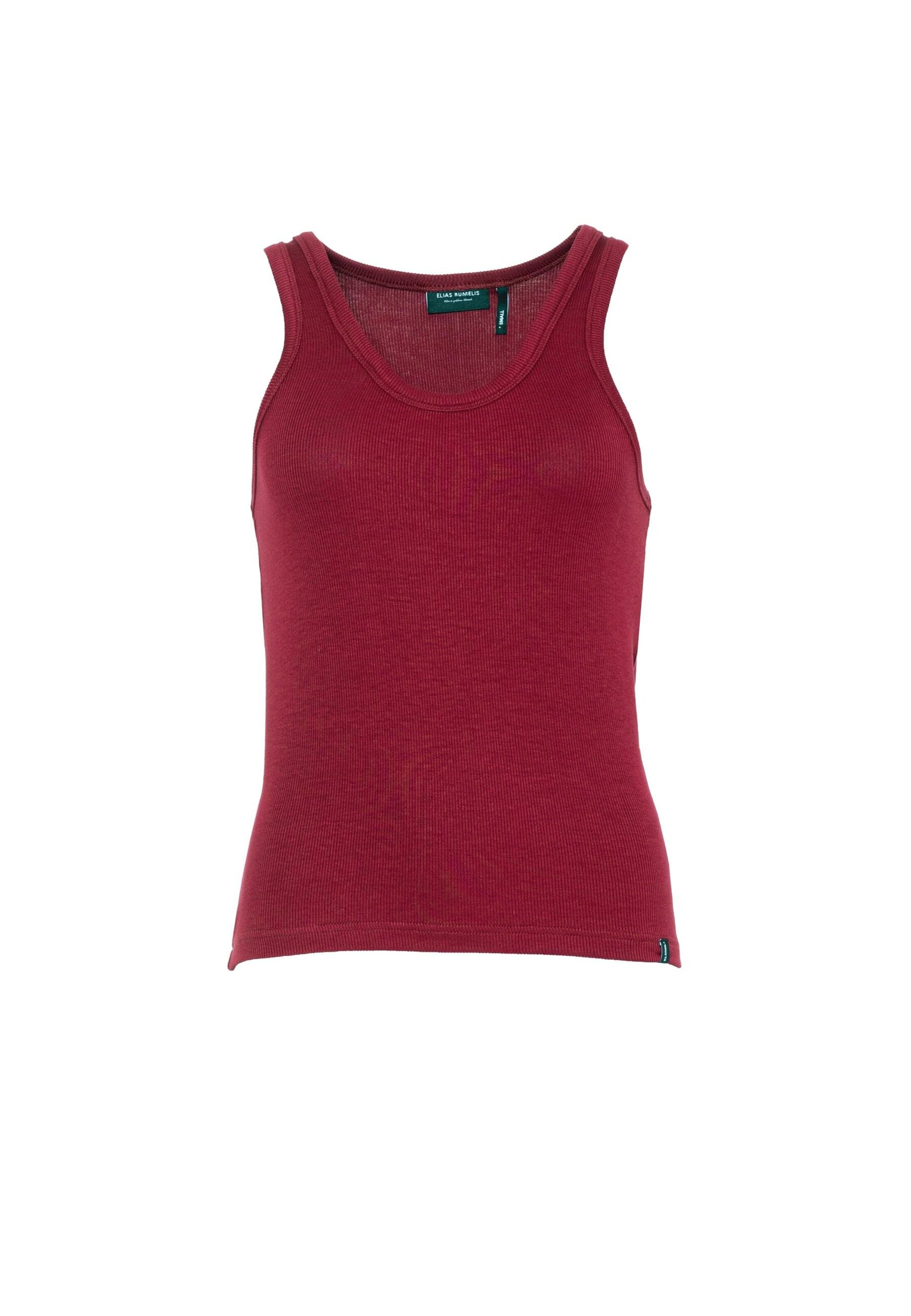 Elias Rumelis Top 'Clara' in Cherry red, Item view