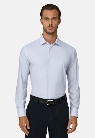 T-Shirt Boggi Milano en bleu : devant