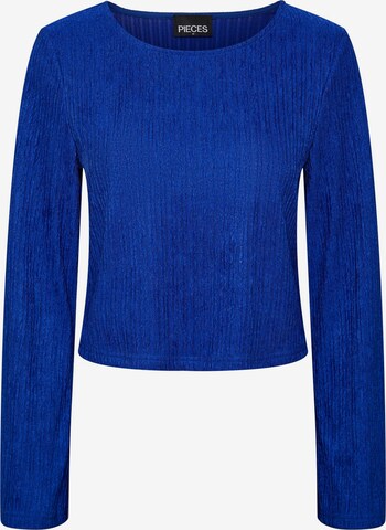 T-shirt 'OLI' PIECES en bleu : devant