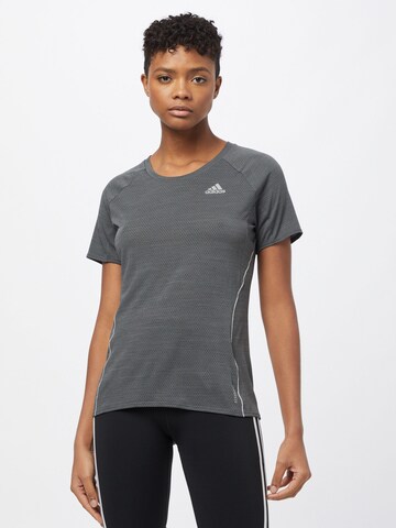 T-shirt fonctionnel ADIDAS SPORTSWEAR en gris : devant