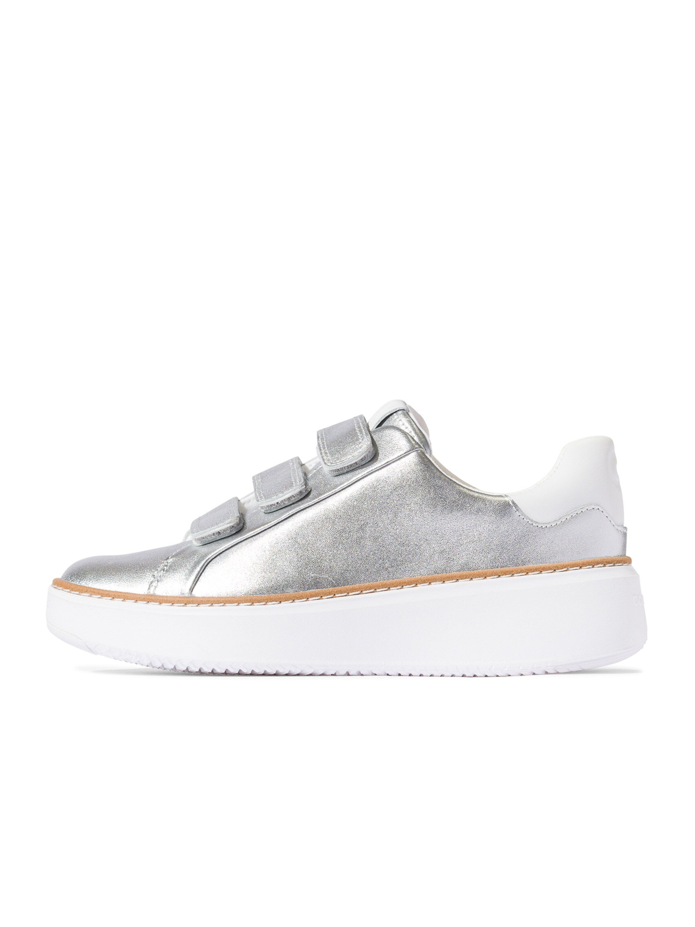 Baskets basses 'GRANDPRO' Cole Haan en argent : devant