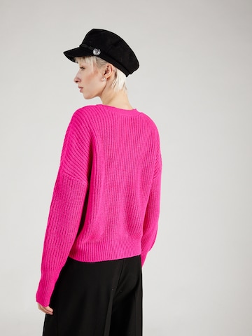 Geacă tricotată 'LEA' de la VERO MODA pe roz