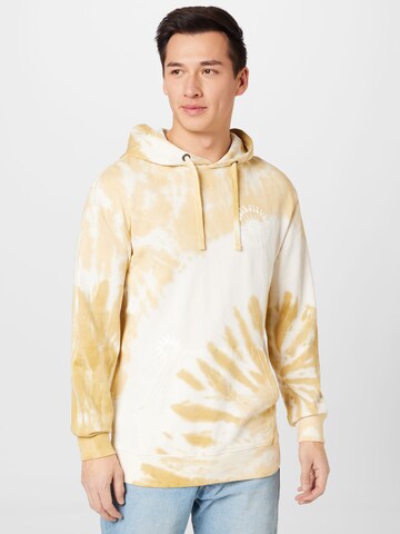 QUIKSILVER Sweatshirt 'NATURAL' in Beige: front