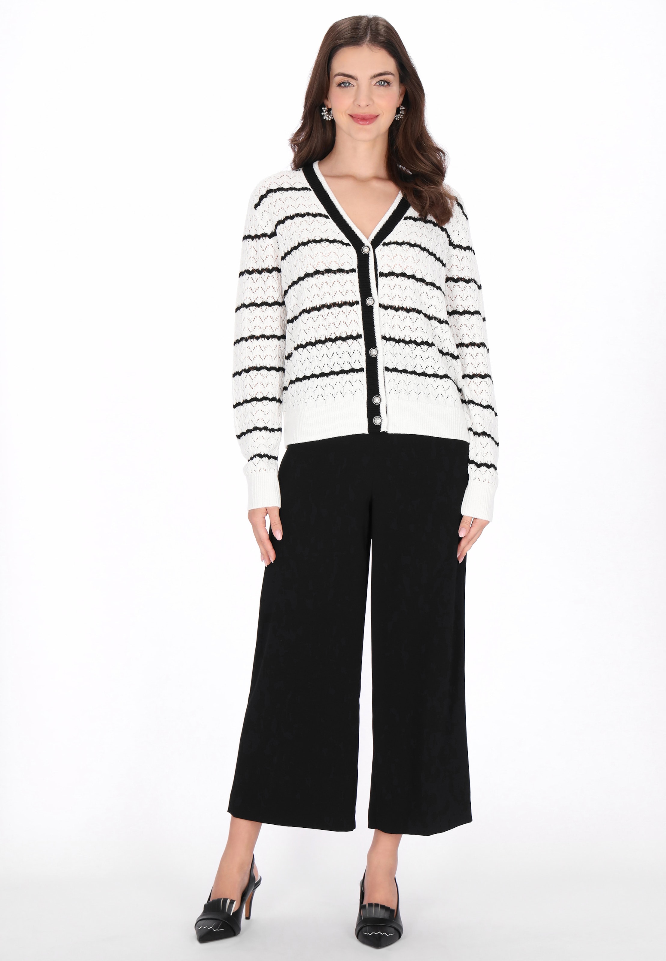 Cardigan usha BLACK LABEL en blanc