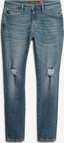 Superdry Skinny Jeans in Blauw: voorkant