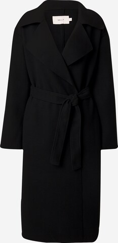 NLY by Nelly Between-Seasons Coat in Black: front