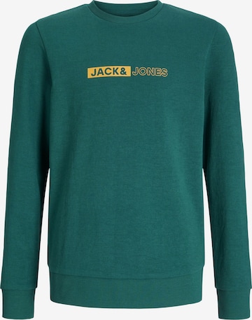 Sweat Jack & Jones Junior en vert : devant