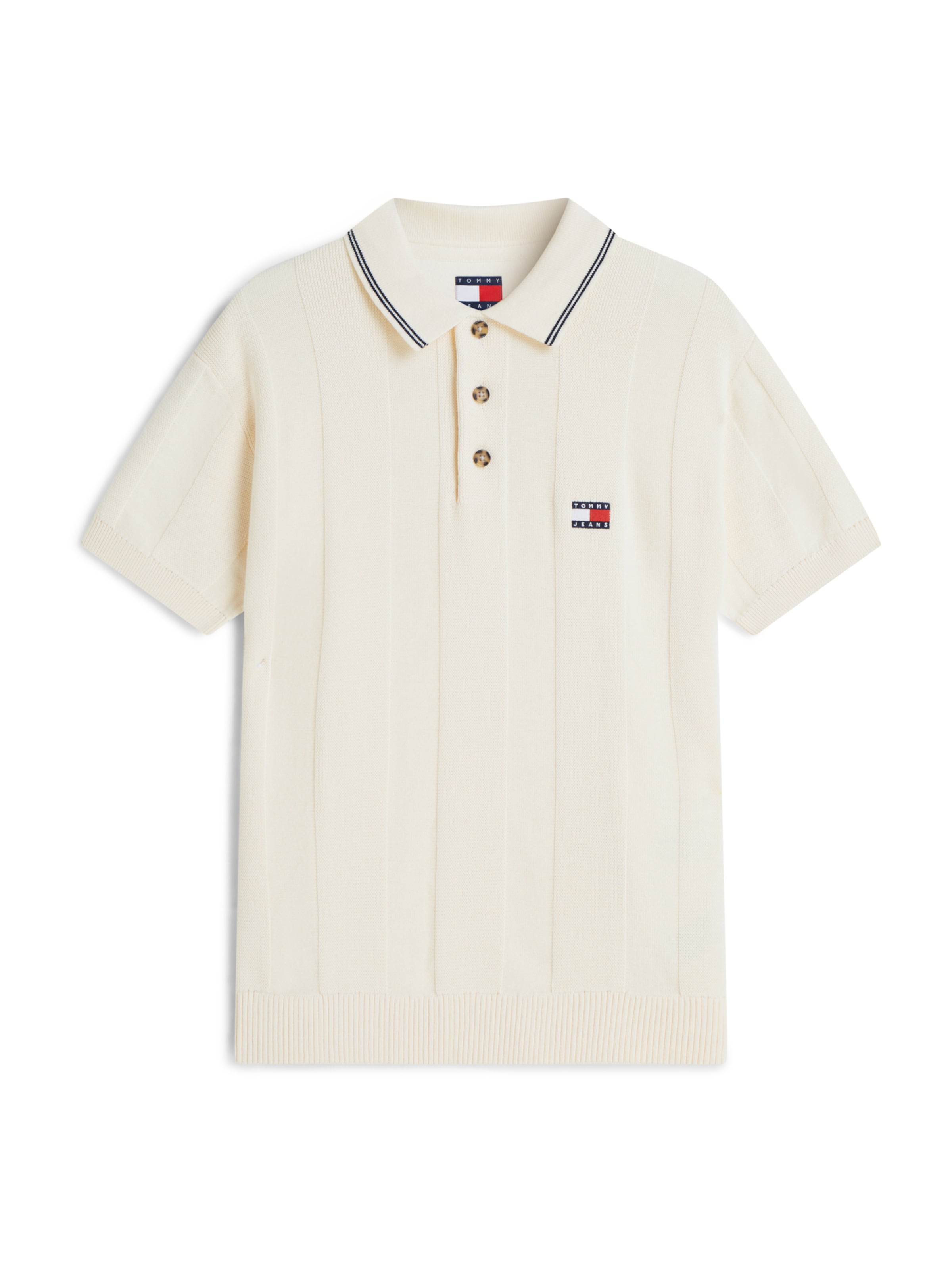 Tommy Jeans Neulepaita värissä beige: etupuoli