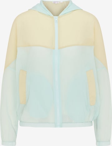 myMo ATHLSR Athletic Jacket in Blue: front