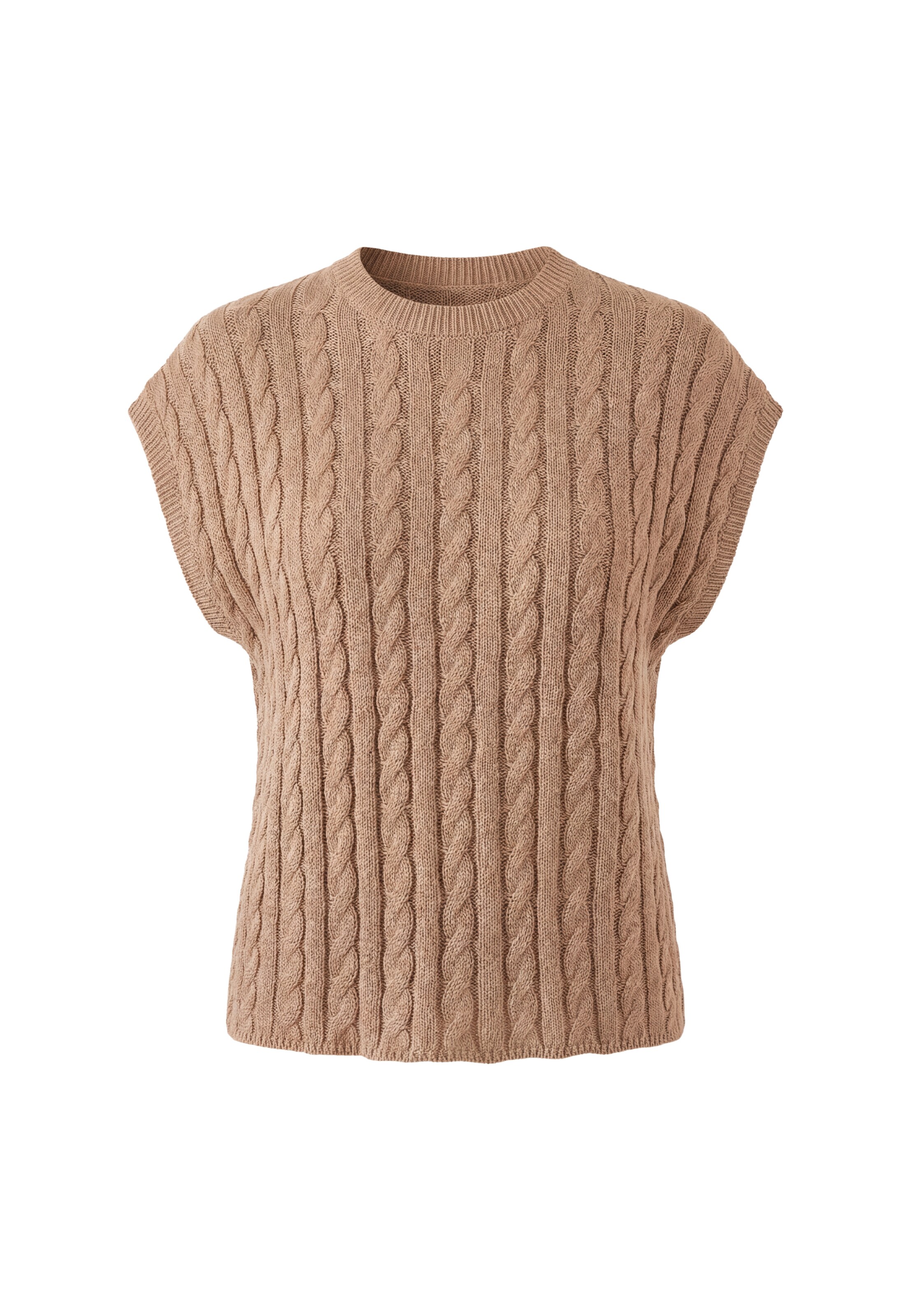 Usha - Jersey en beige: frente