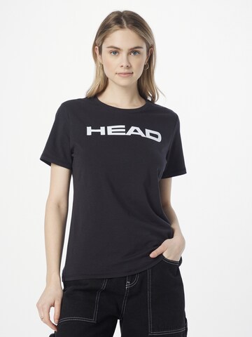 T-shirt fonctionnel HEAD en noir : devant