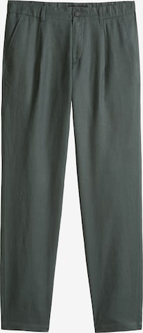 Marc O'Polo Pleat-front trousers in Grey: front