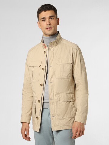 HECHTER PARIS Between-Season Jacket in Beige: front