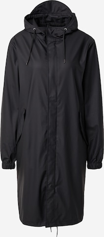 RAINS Weatherproof jacket in Black: front