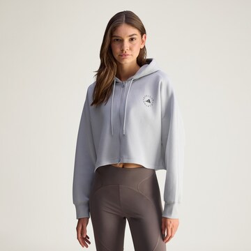 Veste de survêtement ADIDAS BY STELLA MCCARTNEY en gris : devant