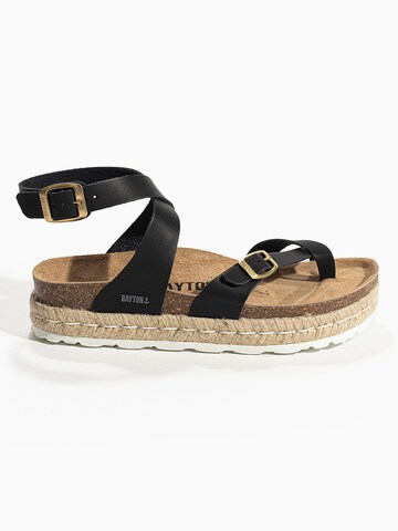 Bayton Sandal 'Den' in Black