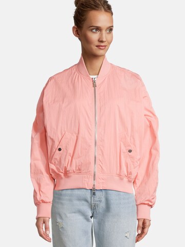No. 1 Como Jacke 'Sitka' in Orange: Vorderseite