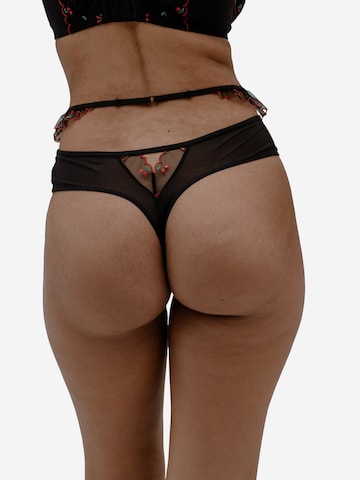 SugarShape - Tanga 'BELLE' en negro