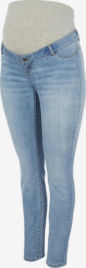 MAMALICIOUS Jean 'Julia' en bleu denim / gris chiné, Vue avec produit