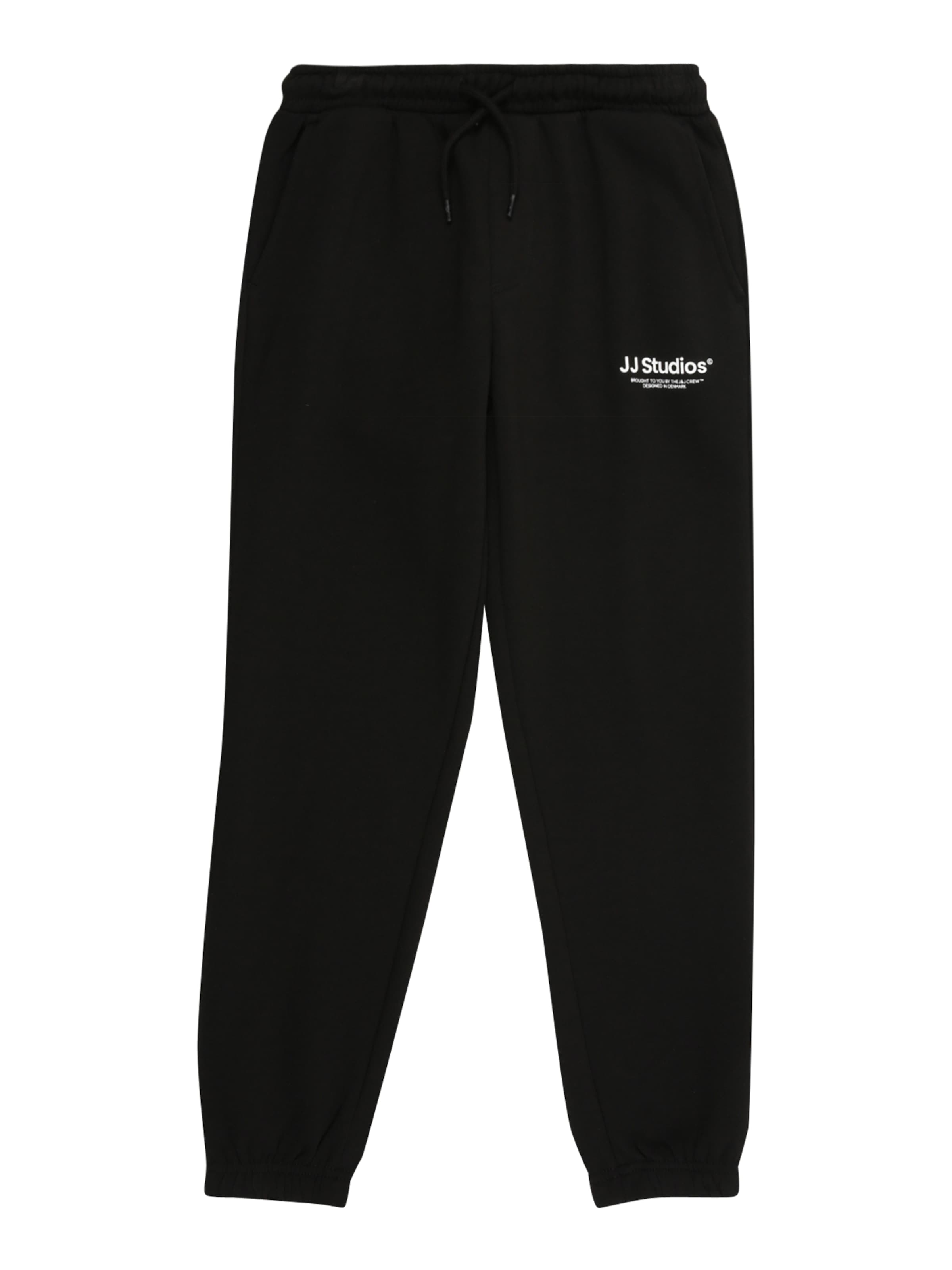 Jack & Jones Junior Tapered Pants 'JPSTKane' in Black: front