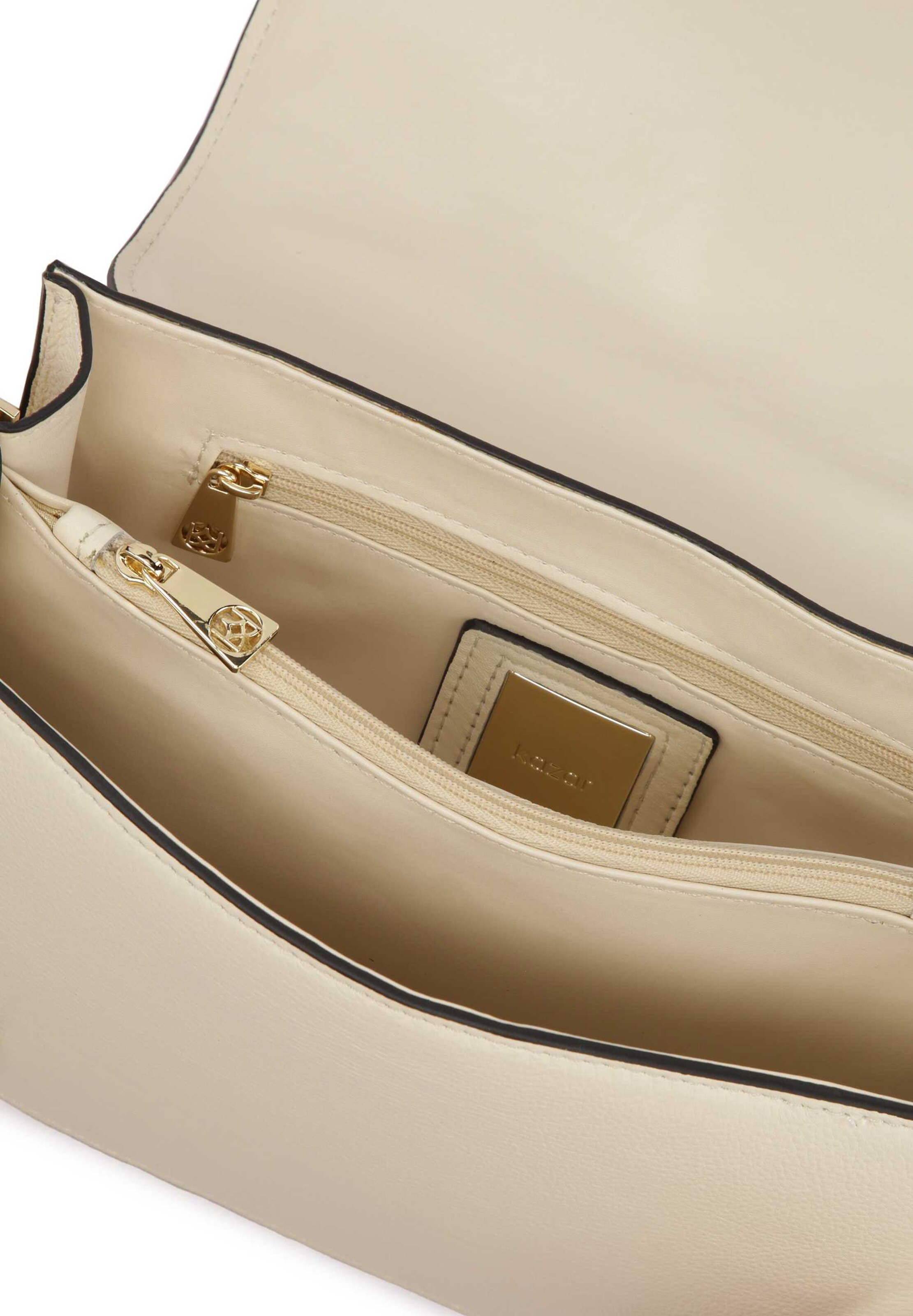 Kazar - Mala de ombro em bege