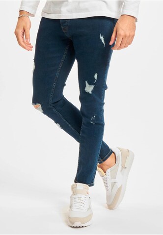 2Y Premium Skinny Jeans in Blau