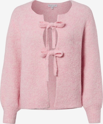 Cardigan Marie Lund en violet : devant