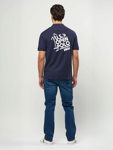 Regular fit Cămașă ' UMDarell ' de la U.S. POLO ASSN. pe albastru