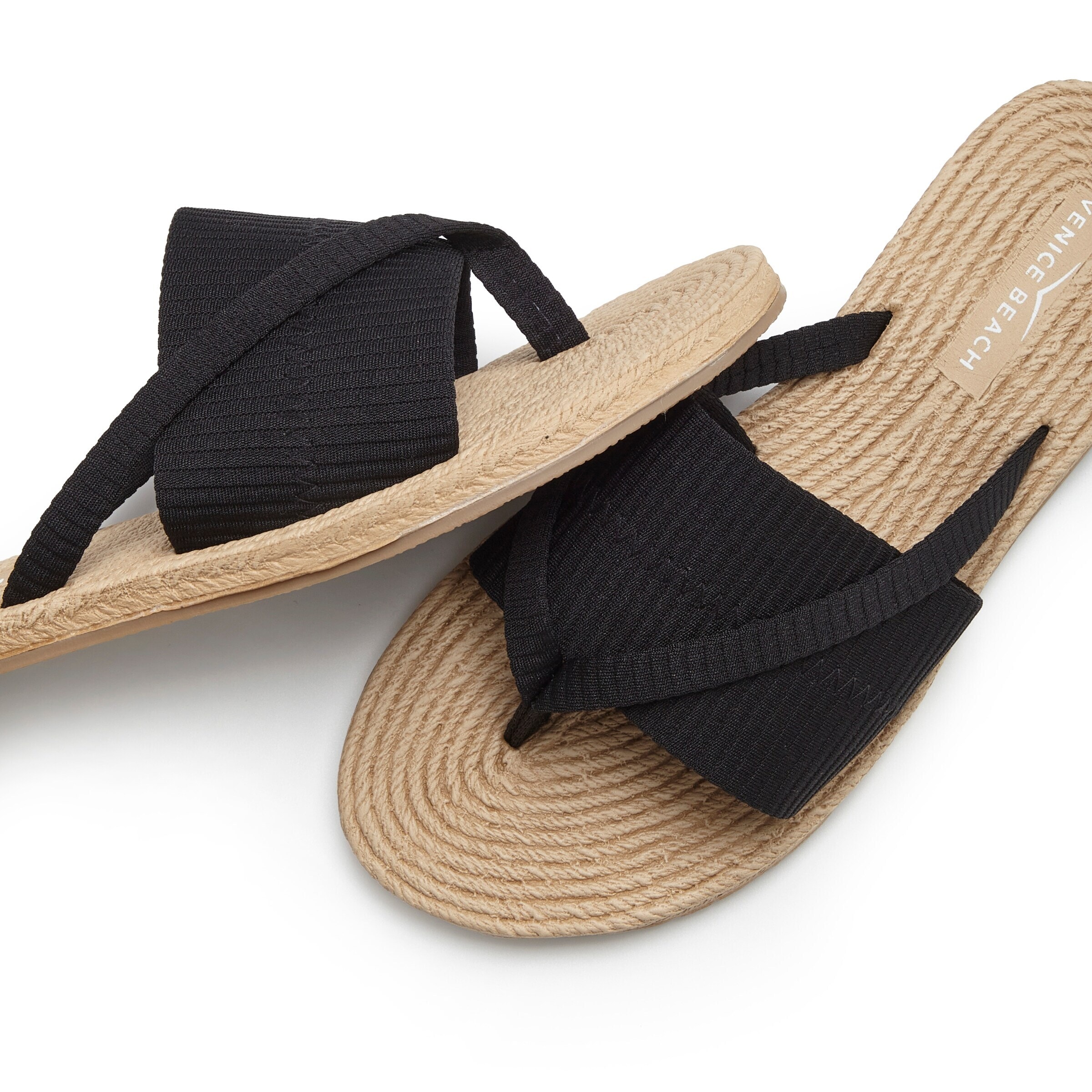 Flip-flops de la VENICE BEACH pe negru