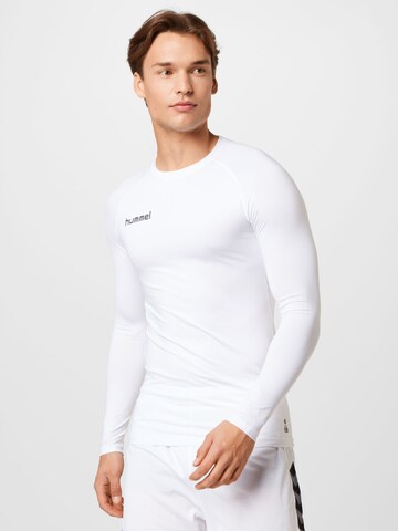 Hummel Sports sweatshirt in White: front